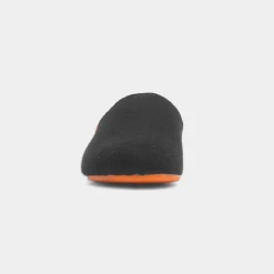 Good Mens Black Mule Slipper*Hush Puppies Discount