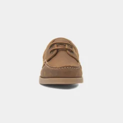 Isabel Womens Leather Boat Shoe*Hush Puppies Hot