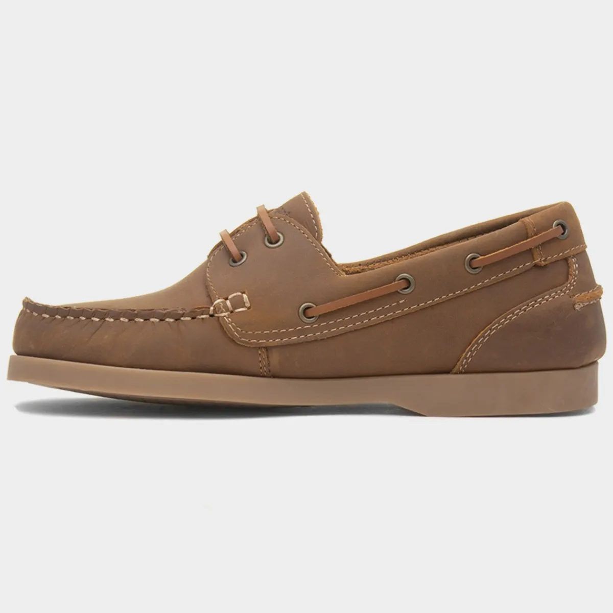 Isabel Womens Leather Boat Shoe*Hush Puppies Hot