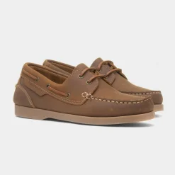 Isabel Womens Leather Boat Shoe*Hush Puppies Hot