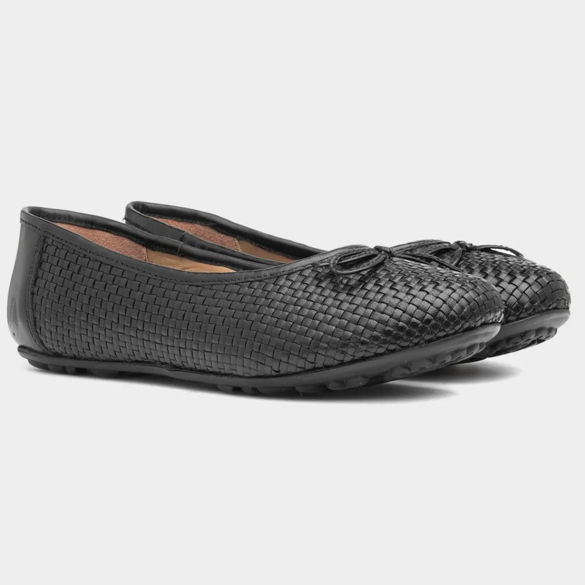 Janelle Womens Ballerina Shoe*Hush Puppies Clearance
