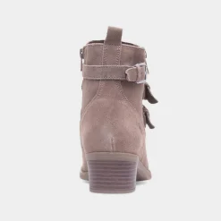Jenna Womens Taupe Leather Boot*Hush Puppies Outlet
