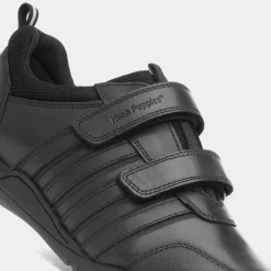 Josh Boys Black School Shoe*Hush Puppies Hot