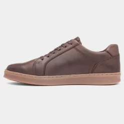 Madden Mens Coffee Leather Shoe*Hush Puppies Sale