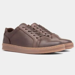 Madden Mens Coffee Leather Shoe*Hush Puppies Sale