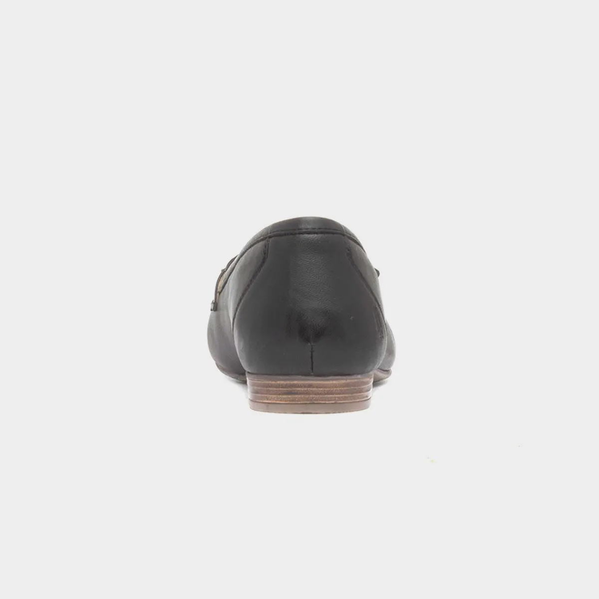 Marissa Womens Black Leather Loafer*Hush Puppies Sale