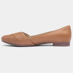 Marley Womens Leather Ballerina*Hush Puppies Discount
