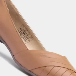 Marley Womens Leather Ballerina*Hush Puppies Discount