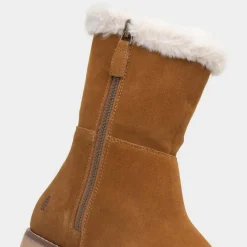 Mary Womens Suede Calf Boot*Hush Puppies New