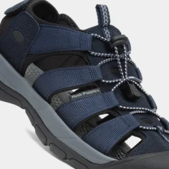 Peru Mens Navy Sandal*Hush Puppies Discount