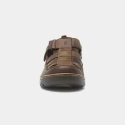 Rucker Mens Leather Sandal*Hush Puppies New