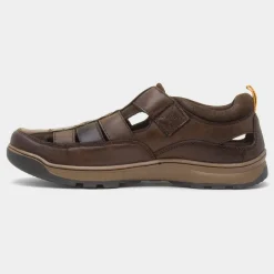 Rucker Mens Leather Sandal*Hush Puppies New