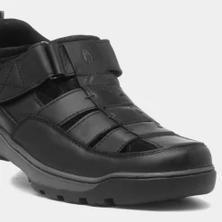 Rucker Mens Leather Sandal*Hush Puppies Best