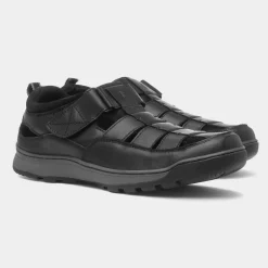 Rucker Mens Leather Sandal*Hush Puppies Best