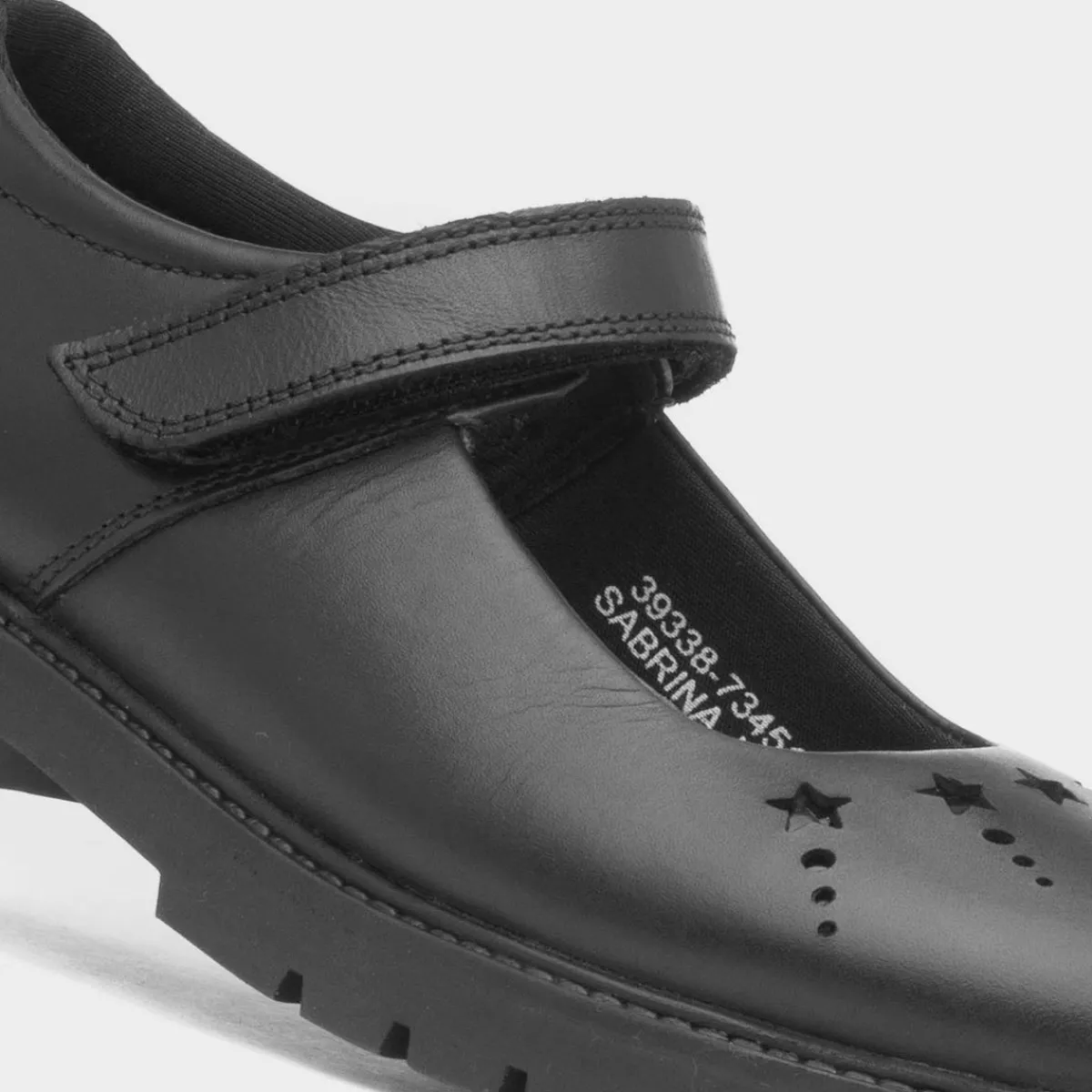 Sabrina Girls Black School Shoe*Hush Puppies Outlet