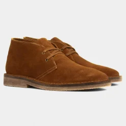 Samuel Mens Suede Desert Boot*Hush Puppies Online