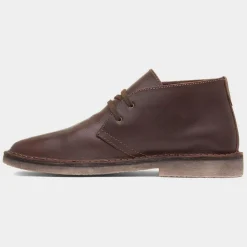 Samuel Mens Leather Boot*Hush Puppies New