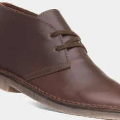 Samuel Mens Leather Boot*Hush Puppies New
