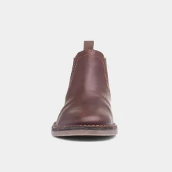 Shaun Mens Brown Leather Boot*Hush Puppies New