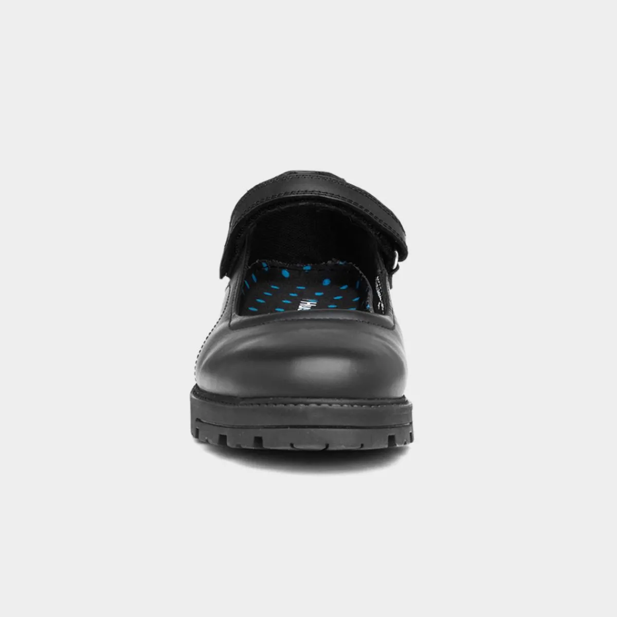 Talisman Girls Black Leather Shoe*Hush Puppies Fashion