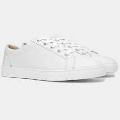 Tessa Womens White Canvas*Hush Puppies Online