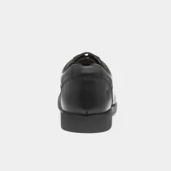Tim Boys Black Leather Shoe*Hush Puppies Online