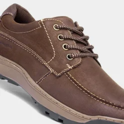 Tucker Mens Leather Shoe*Hush Puppies Clearance