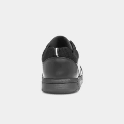 Washington Boys Black Leather Shoe*Hush Puppies Clearance
