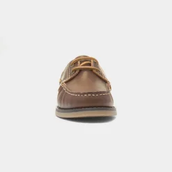 Wilson Mens Leather Boat Shoe*Hush Puppies Discount