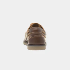 Wilson Mens Leather Boat Shoe*Hush Puppies Discount
