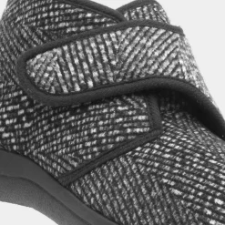Bob Mens Easy Fasten Bootie Slipper*Jo & Joe Hot