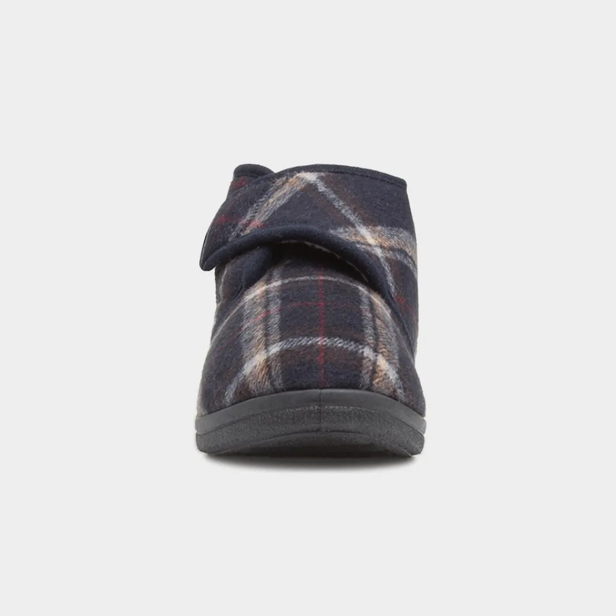 Cecil Mens Navy Tartan Bootie*Jo & Joe Sale