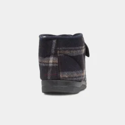 Cecil Mens Navy Tartan Bootie*Jo & Joe Sale