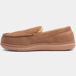 Drysdale Mens Tan Moccasin Slipper*Jo & Joe Online