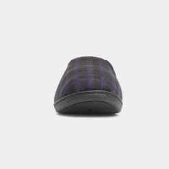 Edward Mens Navy Wider Fit Full Slipper*Jo & Joe Fashion