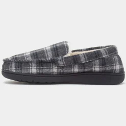 Elswick Mens Tartan Moccasin Slipper*Jo & Joe Best