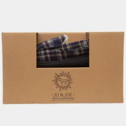 Elswick Mens Navy Moccasin Slipper*Jo & Joe Clearance