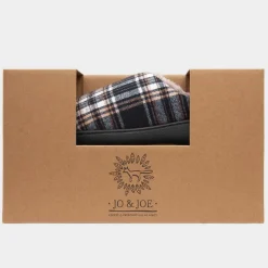 Falkirk Mens Navy Tartan Mule Slipper*Jo & Joe Sale