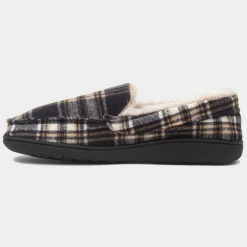 Livingston Mens Navy Moccasin Slipper*Jo & Joe Best