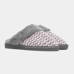 Persian Womens Faux Fur Slipper*Jo & Joe Clearance