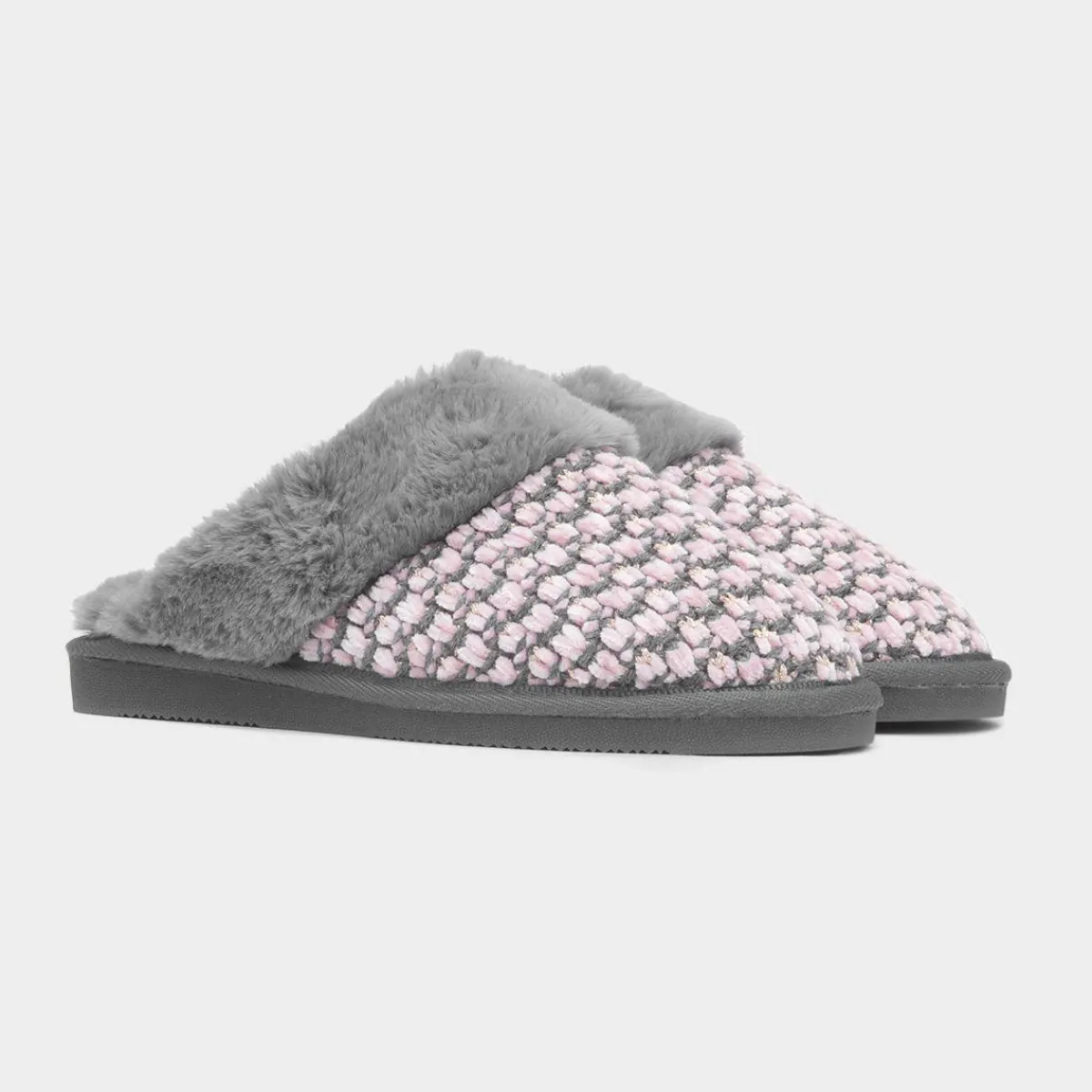 Persian Womens Faux Fur Slipper*Jo & Joe Clearance