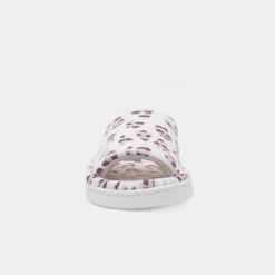 Samba Womens Cream Leopard Slipper*Jo & Joe Clearance