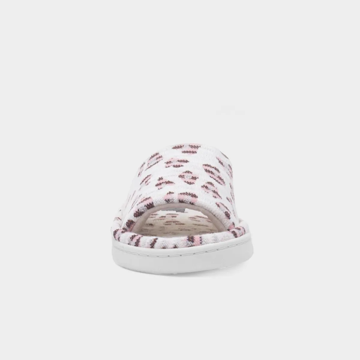 Samba Womens Cream Leopard Slipper*Jo & Joe Clearance