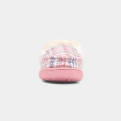 Thistle Womens Pink Tartan Moccasin*Jo & Joe Online