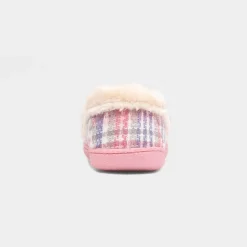 Thistle Womens Pink Tartan Moccasin*Jo & Joe Online