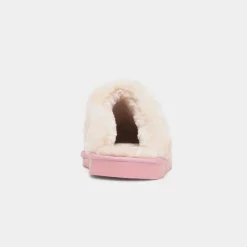 Thyme Pink Womens Tartan Mule Slipper*Jo & Joe Best