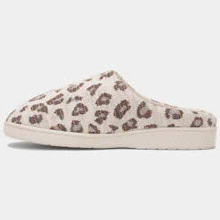 Tribeca Womens Beige Leopard Slipper*Jo & Joe Hot