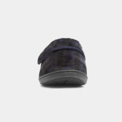 Vernon Mens Navy Wider Fitting Slipper*Jo & Joe Hot