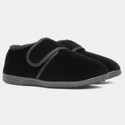 Zak Mens Wider Fitting Slipper*Jo & Joe Fashion