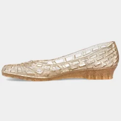 Christabel Womens Glitter Jelly Shoe*JuJu Discount